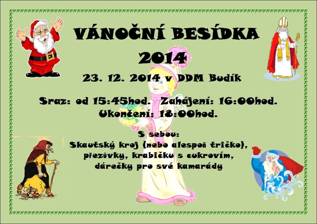 Vánoční besídka 2014